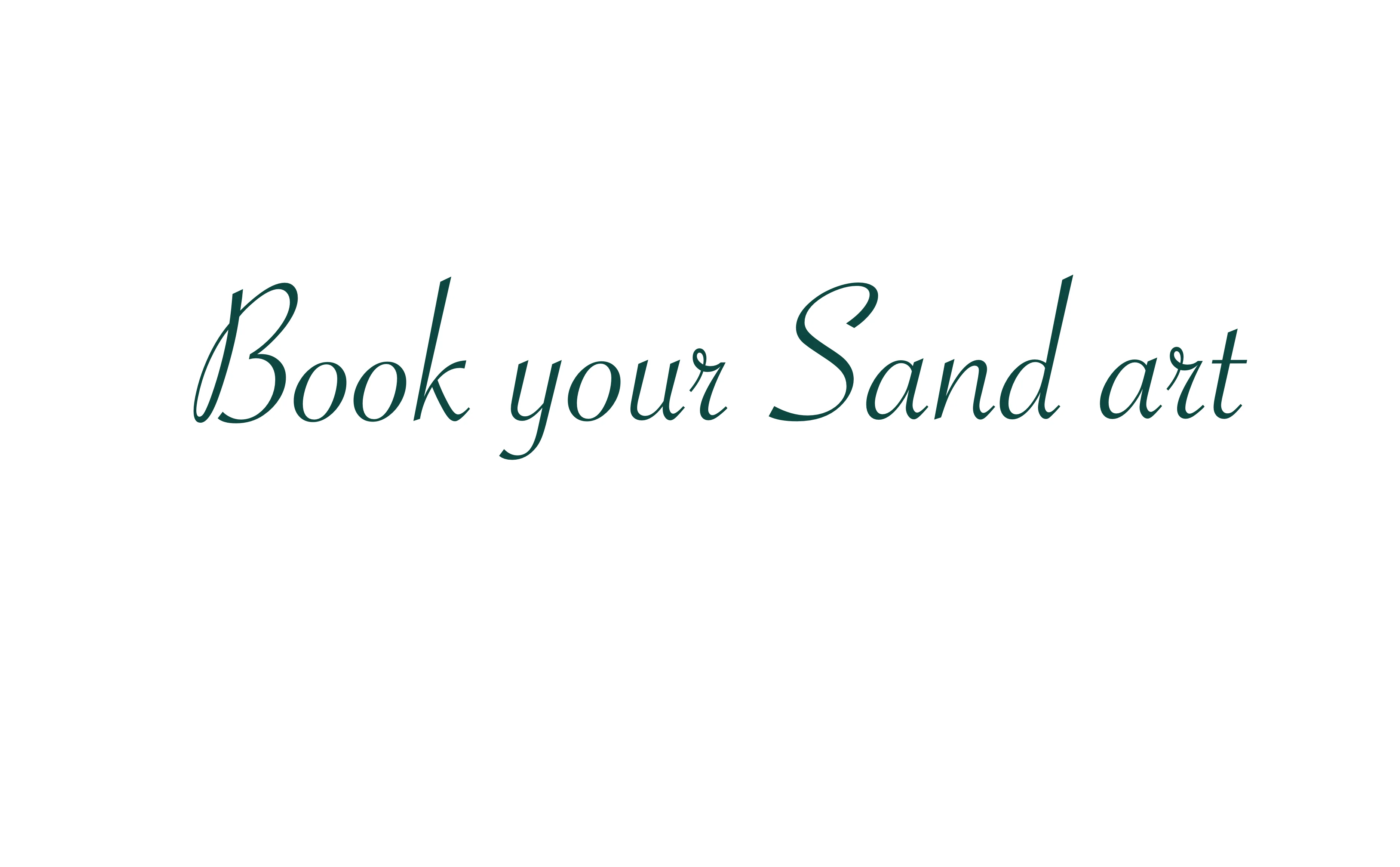 Book Your Sand Art 